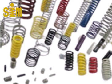 compressed spring