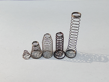 compressed spring